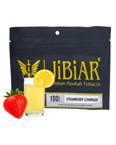 Тютюн для кальяну JiBiAR 100 гр Strawberry Lemonade (полуниця лимонад) (протермінований)