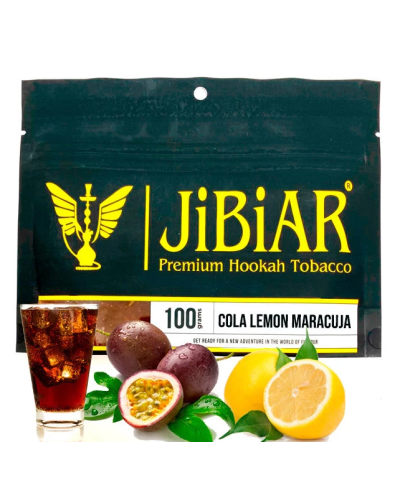 Табак для кальяна JiBiAR 100 гр Cola Lemon Maracuja (кола лимон маракуйя) (просроченный)