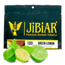 Тютюн для кальяну JiBiAR 100 гр Green Lemon (зелений лимон) (протермінований)