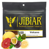 Тютюн для кальяну JiBiAR 100 гр Volcano (диня грейпфрут маракуйя мускатний лимон) (протермінований)