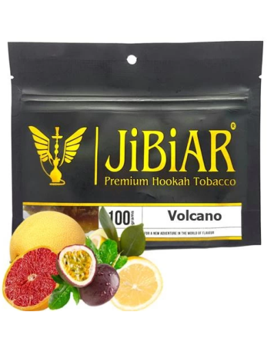 Табак для кальяна JiBiAR 100 гр Volcano (дыня грейпфрут маракуйя мускатный лимон) (просроченный)