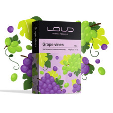 Табак для кальяну LOUD Medium 40 гр Grape vines (Зелений та синій виноград)