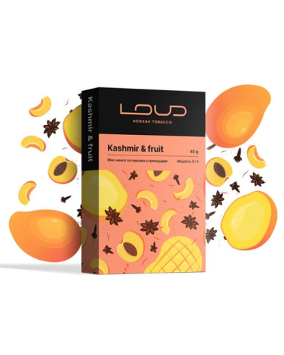 Табак для кальяну LOUD Medium 40 гр Kashmir & fruuit (Манго персик прянощі)