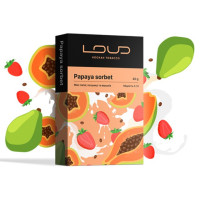 Табак для кальяну LOUD Medium 40 гр Papaya sorbet (Папайя полуниця вершки)