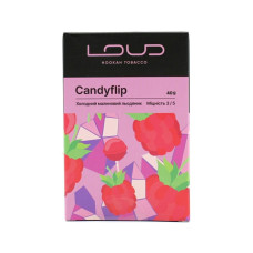 Табак для кальяну LOUD Medium 40 гр Candyflip (Холодний малиновий льодяник)