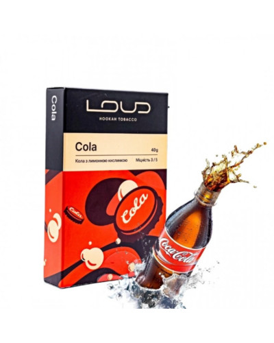 Табак для кальяну LOUD Medium 40 гр Cola (Кола)