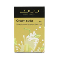 Табак для кальяну LOUD Medium 40 гр Cream soda (Солодкий лимонад з кислинкою)