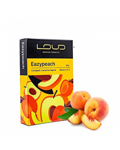 Табак для кальяну LOUD Medium 40 гр Eazypeach (Персик)