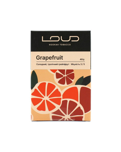Табак для кальяну LOUD Medium 40 гр Grapefruit (Грейпфрут)