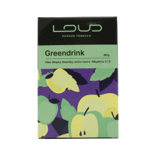 Табак для кальяну LOUD Medium 40 гр Greendrink (Яблуко базилік м'ята і матча)