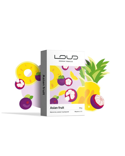 Табак для кальяна LOUD Lite 50 гр Asian fruit (Мангостин ананас цитрусы)