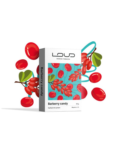 Табак для кальяна LOUD Lite 50 гр Barberry Candy (Барбарисовые конфеты)