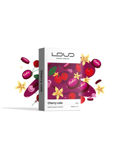 Табак для кальяна LOUD Lite 50 гр Cherry Cola (Кола вишня ваниль)