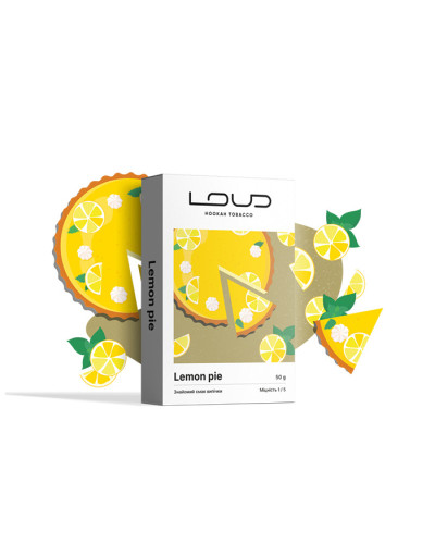 Табак для кальяна LOUD Lite 50 гр Lemon pie (Лимонный пирог)