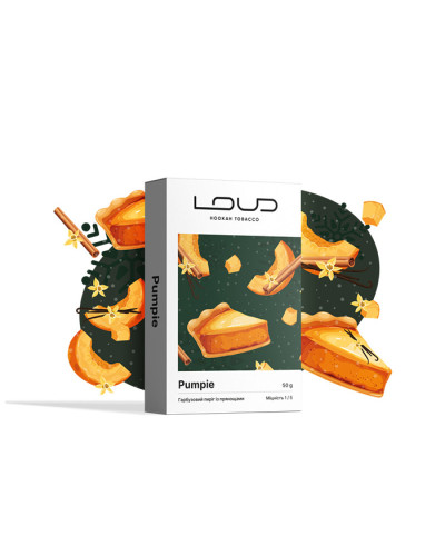 Табак для кальяну LOUD Lite 50 гр Pumpie (Гарбузовий пиріг)