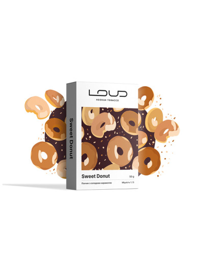 Табак для кальяну LOUD Lite 50 гр Sweet Donut (Пончик з карамеллю)