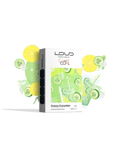 Табак для кальяна LOUD Lite 50 гр Crazy Cucumber (безумный огурец)