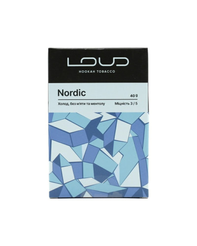 Табак для кальяну LOUD Medium 40 гр Nordic (Холод)
