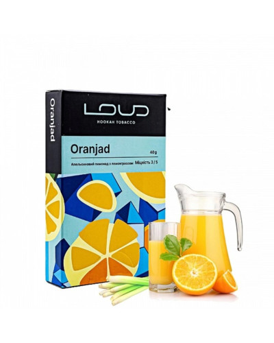 Табак для кальяна LOUD Medium 40 гр Oranjad (Апельсиновый лимонад с лемонграссом)