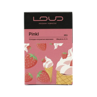 Табак для кальяну LOUD Medium 40 гр Pinkl (Полуничне морозиво)