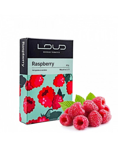Табак для кальяну LOUD Medium 40 гр Raspberry (Малина)