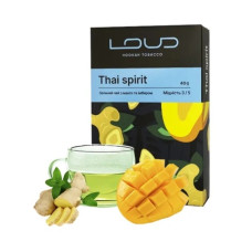 Табак для кальяну LOUD Medium 40 гр Thai Spirit (Зелений чай з манго та імбиром)