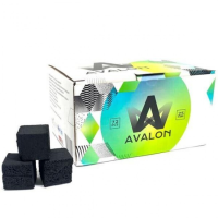 Вугілля кокосове Avalon 1кг (72 куба) 25 ММ