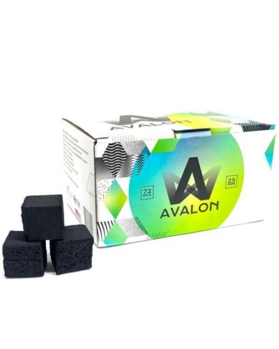 Вугілля кокосове Avalon 1кг (72 куба) 25 ММ