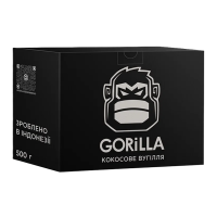 Вугілля кокосове Gorilla 25х25 мм 0.5 кг