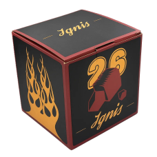 Вугілля кокосове Ignis 1 кг (64 куб) 26 мм