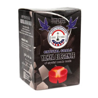 Вугілля кокосове Coco Yahya Elegance, 1кг (72шт) під калауд