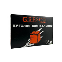ВУГІЛЛЯ ГОРІХОВЕ GRESCO 0,5 КГ (36 КУБИКІВ) 25 ММ