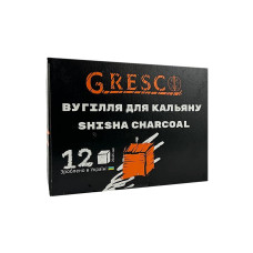 ВУГІЛЛЯ ГОРІХОВЕ GRESCO 0,165 КГ (12 КУБИКІВ) 25 ММ