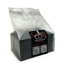 Вугілля горіхове Crazzy Coal 0,5 кг (36шт) 25 MM
