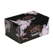 Вугілля горіхове Crazzy Coal 1 кг (72шт) 25 MM