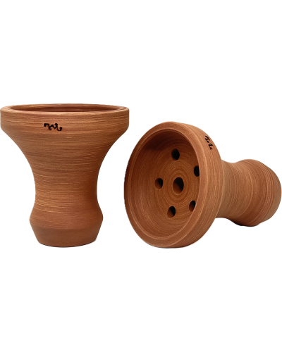 Чаша для кальяна 2х2 Эталон (коричневая) турка