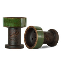 Чаша для кальяну GUSTO Bowls ROOK Green (зелена)