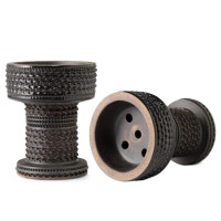 Чаша для кальяну GUSTO Bowls ROOK Design Black (чорна)