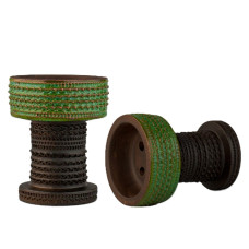 Чаша для кальяну GUSTO Bowls ROOK Design Light Green (світло зелена)