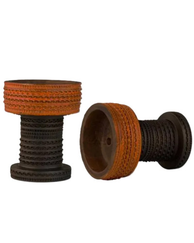 Чаша для кальяну GUSTO Bowls ROOK Design Orange (помаранчева)