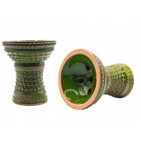 Чаша для кальяну GUSTO Bowls Turkish v2.0 Glaze Light Green (світло зелена)