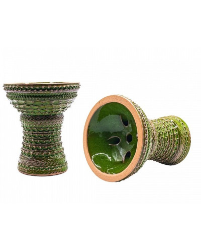 Чаша для кальяну GUSTO Bowls Turkish v2.0 Glaze Light Green (світло зелена)