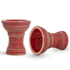 Чаша для кальяну GUSTO Bowls Turkish v2.0 Glaze Red (червона)