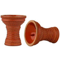 Чаша для кальяну GUSTO Bowls Turkish v2.0 Glaze Orange (помаранчева)