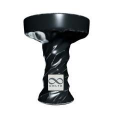 Чаша для кальяну UNLTD Phunnel Black Obsidian (чорний обсидиан)