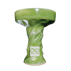 Чаша для кальяну UNLTD Phunnel Yellow-Green Andalusite (жовто-зелена-андалузит)
