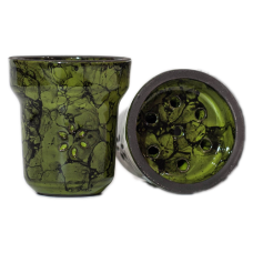Чаша для кальяну Solaris EVA (зелена з чорним)