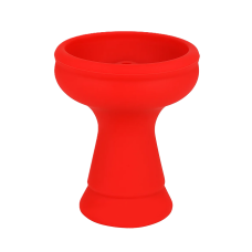 Силіконова чаша для кальяну Yahya, класична (червона)