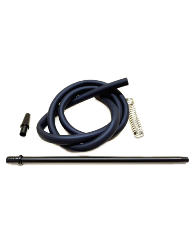 Шланг для кальяну Soft Touch (чорний) з мундштуком