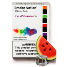 Картриджі Smoke Nation для JUUL 1 Ice Watermelon (кавун лід) 5%